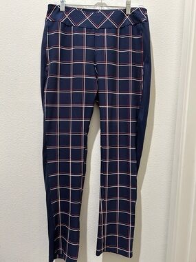 Tail Navy Windowpane Stretch Golf Pants